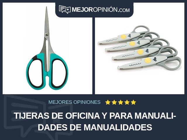 Tijeras de oficina y para manualidades De manualidades