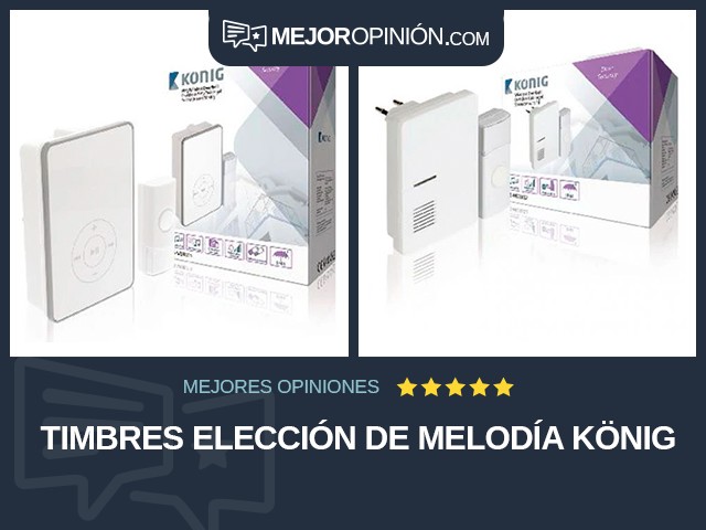 Timbres Elección de melodía König