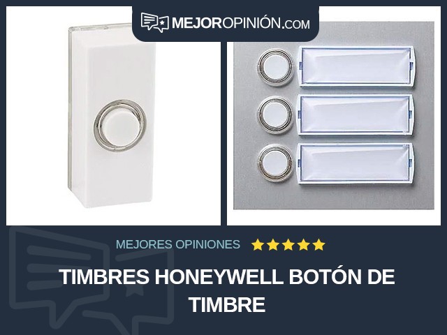 Timbres Honeywell Botón de timbre