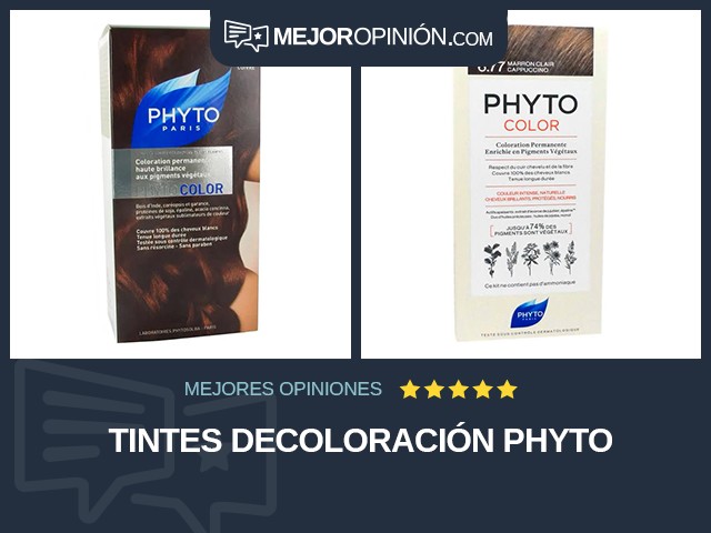 Tintes Decoloración PHYTO