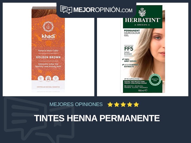 Tintes Henna Permanente