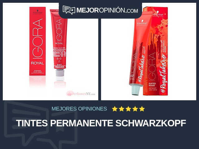 Tintes Permanente Schwarzkopf