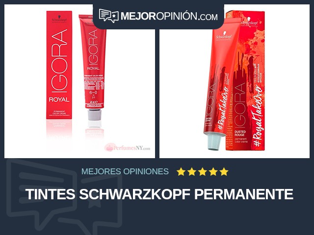 Tintes Schwarzkopf Permanente