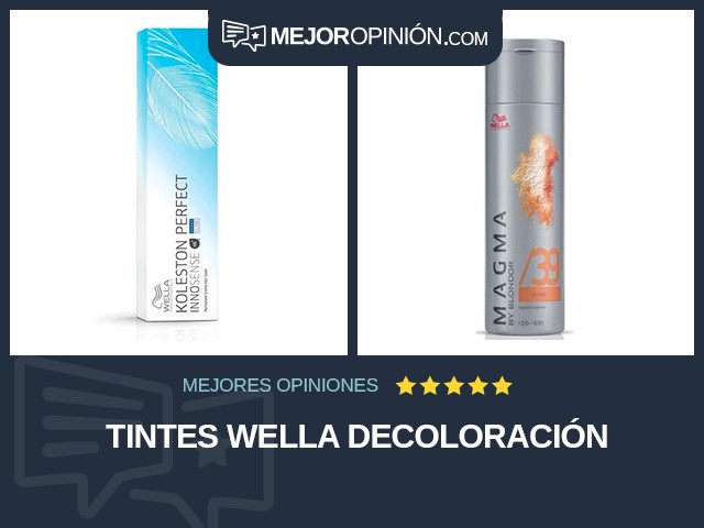 Tintes Wella Decoloración