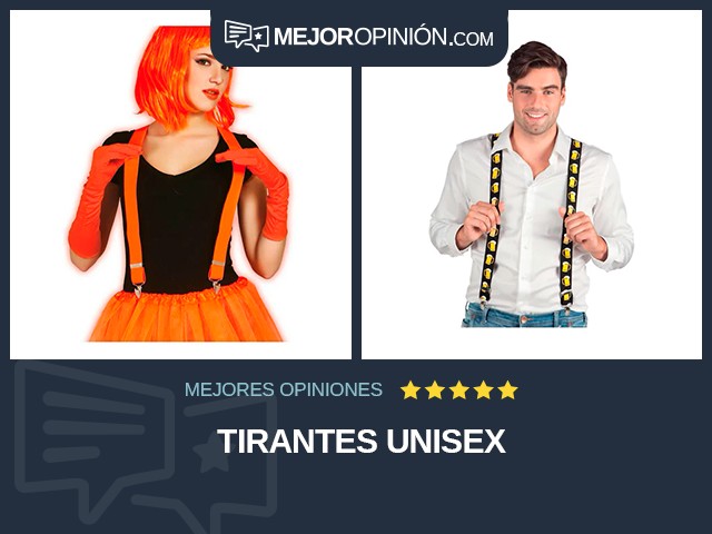 Tirantes Unisex