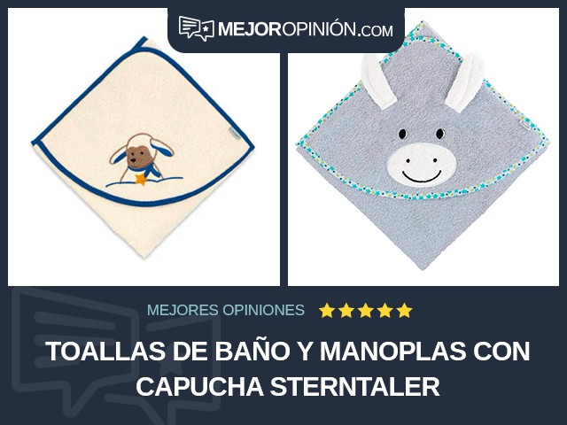 Toallas de baño y manoplas Con capucha Sterntaler