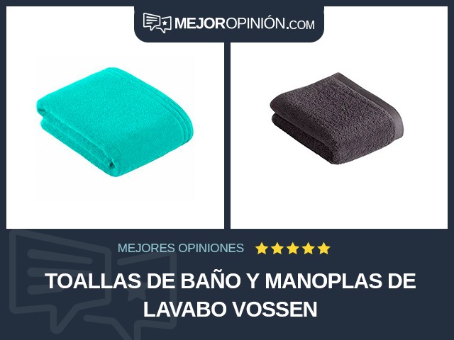 Toallas de baño y manoplas De lavabo Vossen