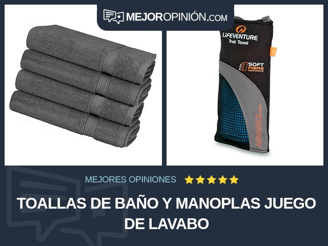 Toallas de baño y manoplas Juego De lavabo