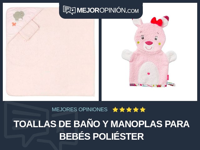 Toallas de baño y manoplas Para bebés Poliéster