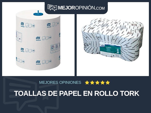 Toallas de papel En rollo Tork