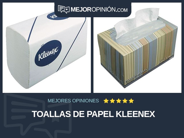 Toallas de papel Kleenex