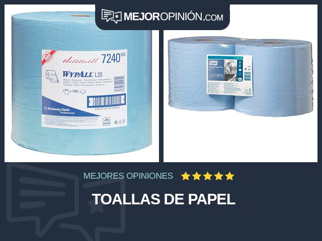 Toallas de papel