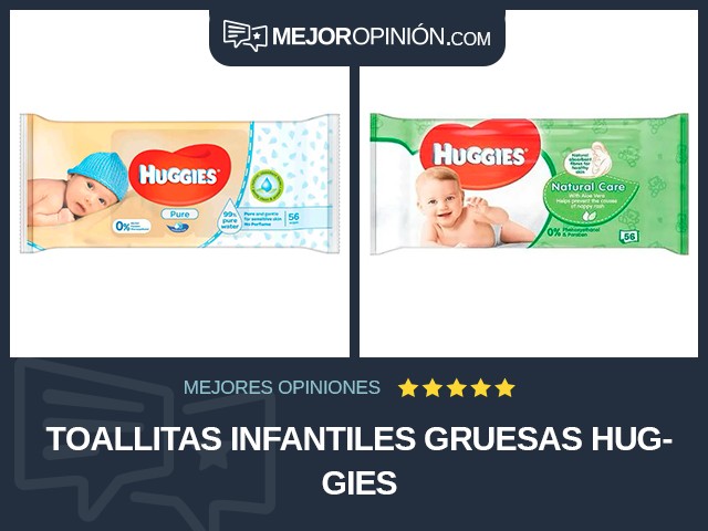 Toallitas infantiles Gruesas Huggies