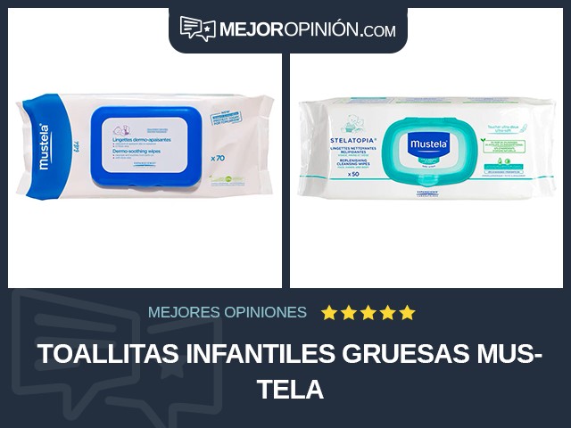 Toallitas infantiles Gruesas Mustela