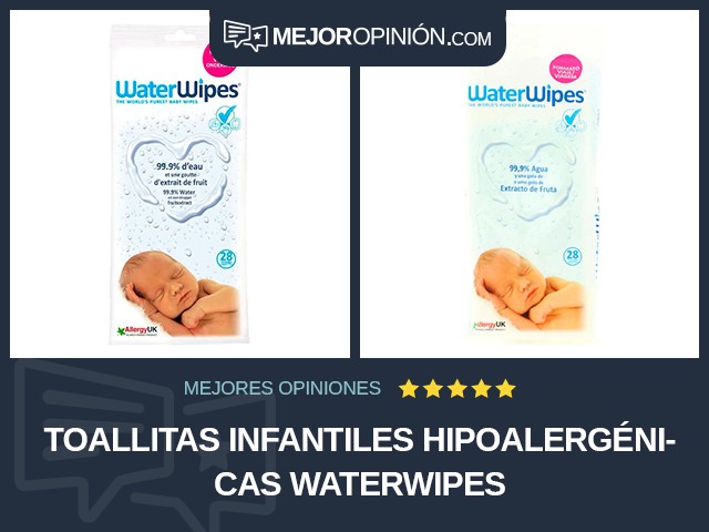 Toallitas infantiles Hipoalergénicas WaterWipes