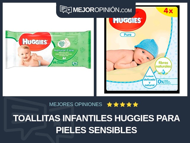 Toallitas infantiles Huggies Para pieles sensibles