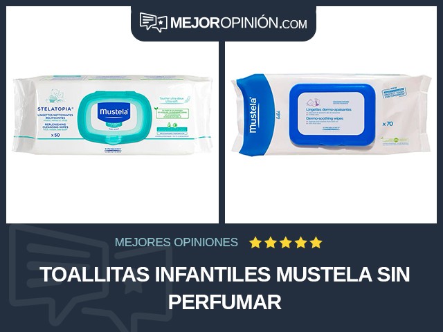 Toallitas infantiles Mustela Sin perfumar