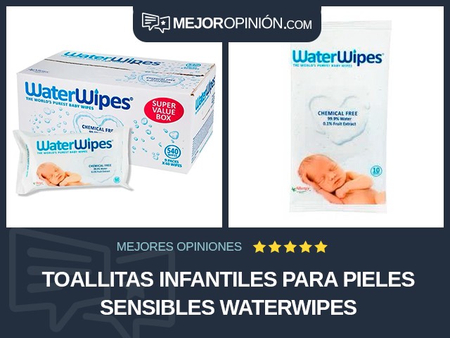 Toallitas infantiles Para pieles sensibles WaterWipes