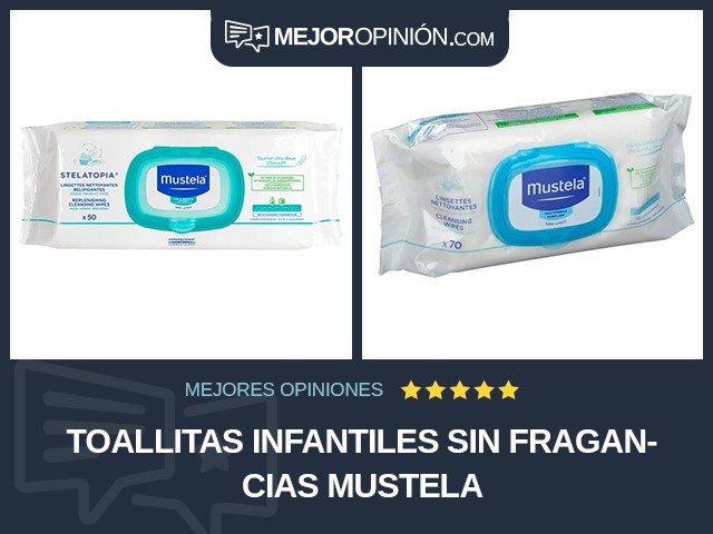 Toallitas infantiles Sin fragancias Mustela