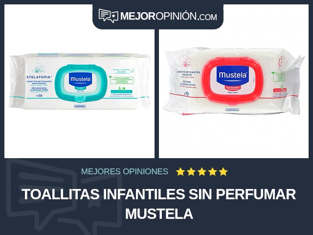 Toallitas infantiles Sin perfumar Mustela