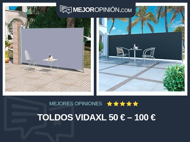 Toldos vidaXL 50 € – 100 €