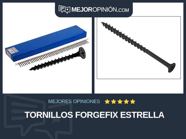 Tornillos ForgeFix Estrella