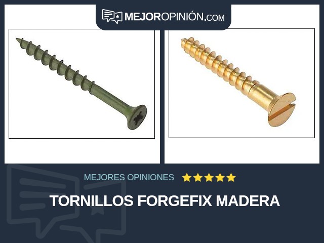 Tornillos ForgeFix Madera