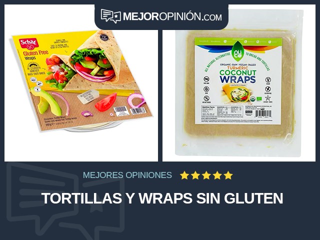 Tortillas y wraps Sin gluten