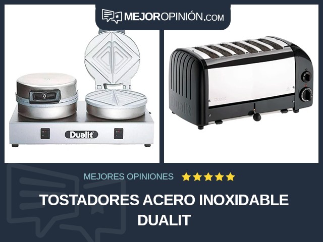 Tostadores Acero inoxidable Dualit