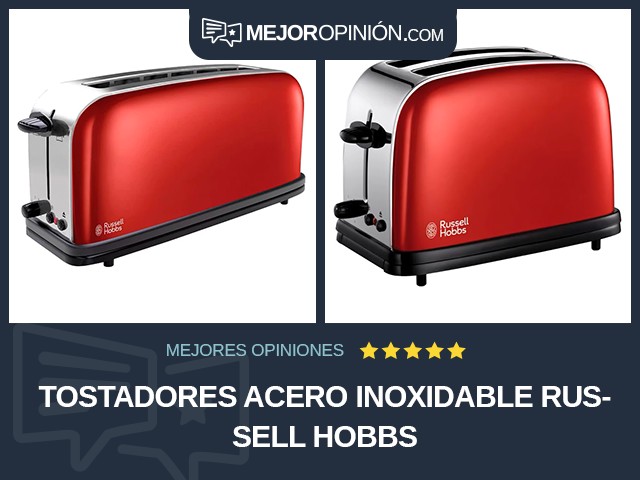 Tostadores Acero inoxidable Russell Hobbs