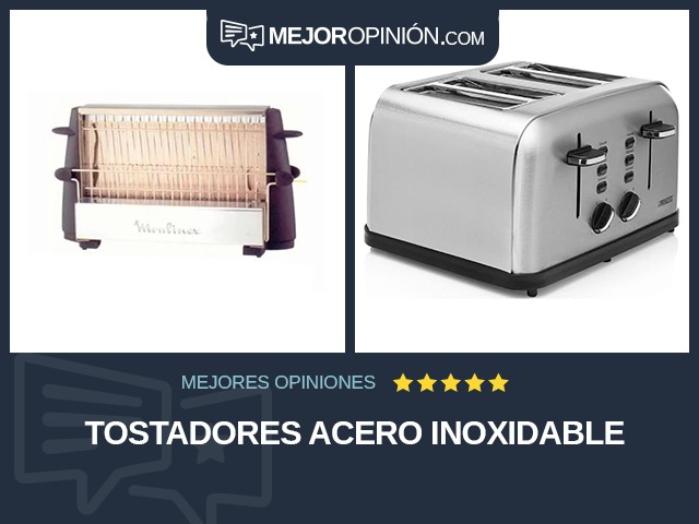 Tostadores Acero inoxidable