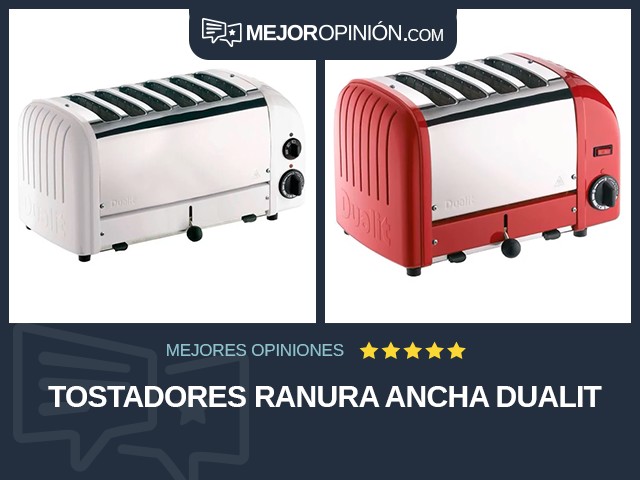 Tostadores Ranura ancha Dualit