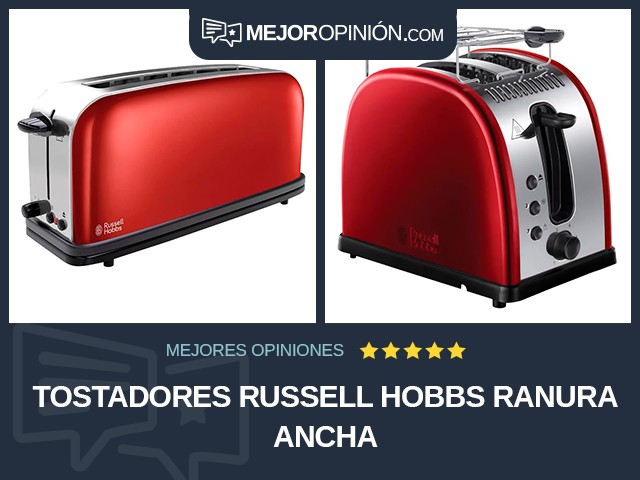 Tostadores Russell Hobbs Ranura ancha