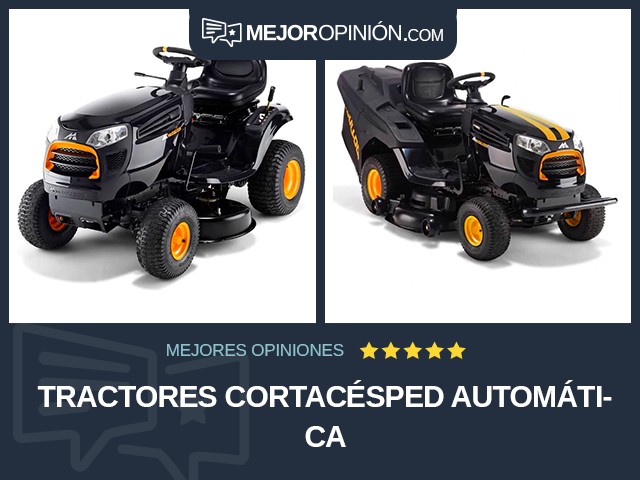 Tractores cortacésped Automática