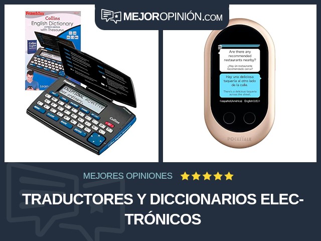 Traductores y diccionarios electrónicos
