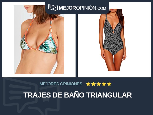 Trajes de baño Triangular