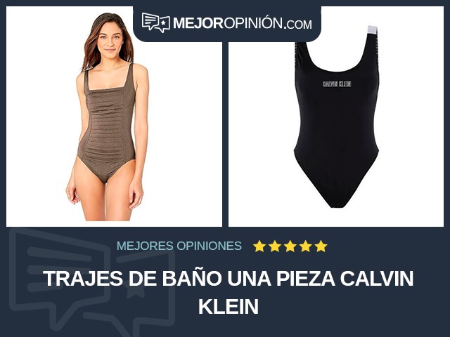 Trajes de baño Una pieza Calvin Klein