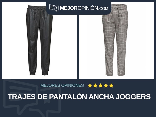 Trajes de pantalón Ancha Joggers