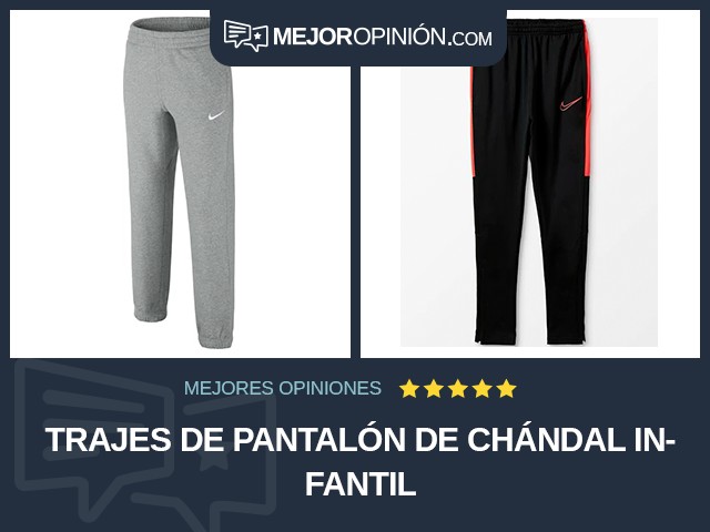 Trajes de pantalón De chándal Infantil