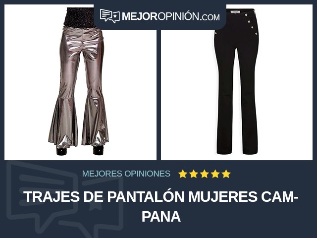 Trajes de pantalón Mujeres Campana