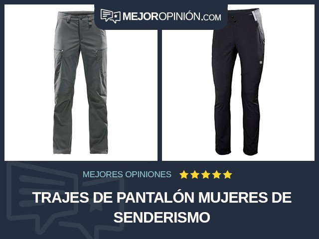 Trajes de pantalón Mujeres De senderismo