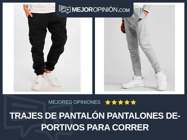 Trajes de pantalón Pantalones deportivos Para correr