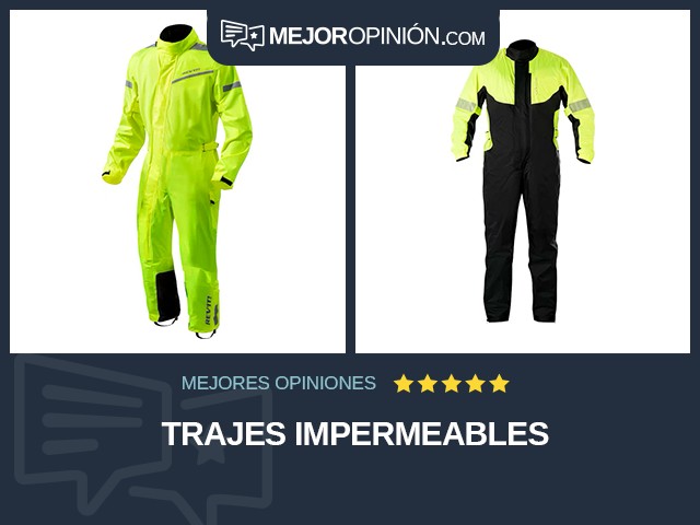 Trajes impermeables