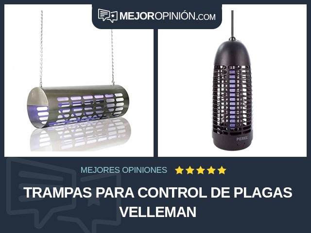 Trampas para control de plagas Velleman