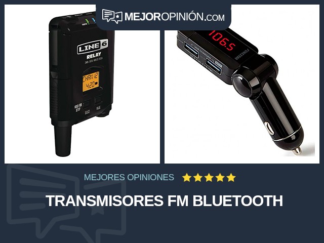Transmisores FM Bluetooth