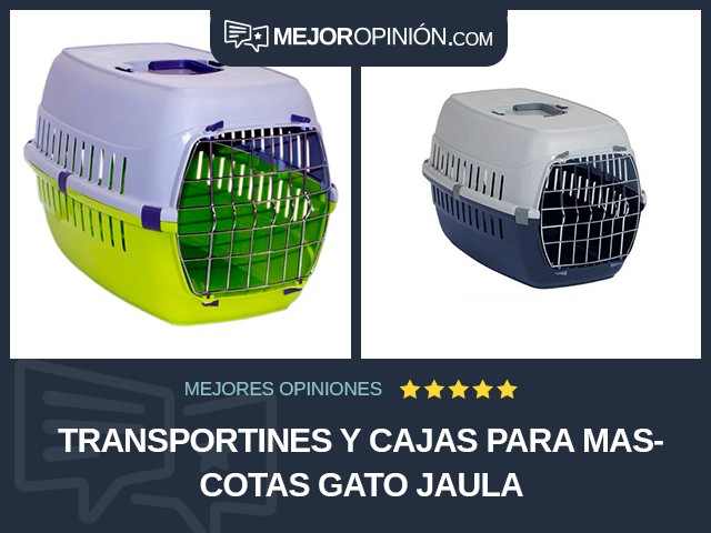 Transportines y cajas para mascotas Gato Jaula