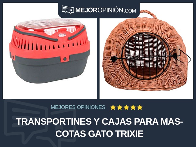 Transportines y cajas para mascotas Gato TRIXIE