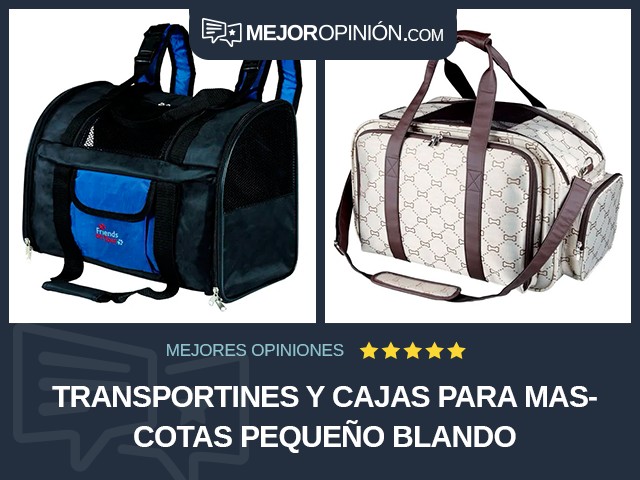 Transportines y cajas para mascotas Pequeño Blando