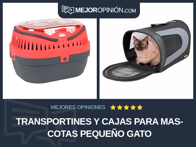 Transportines y cajas para mascotas Pequeño Gato