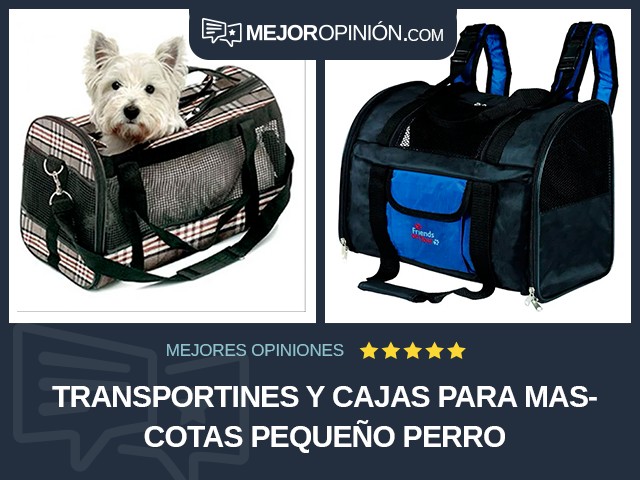Transportines y cajas para mascotas Pequeño Perro